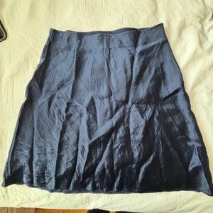 Babaton Midnight Blue A-Line Skirt
